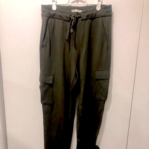 ONLY cargo army green soft pants - Picture 1 of 6